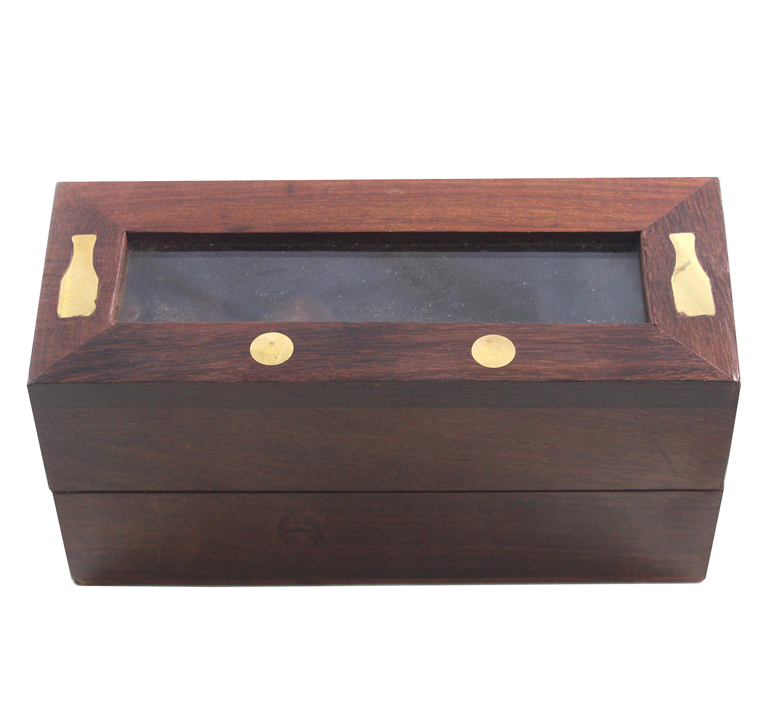 Amazon.co.jp: Collectibles Buy アンティークスクエア木製ボックス